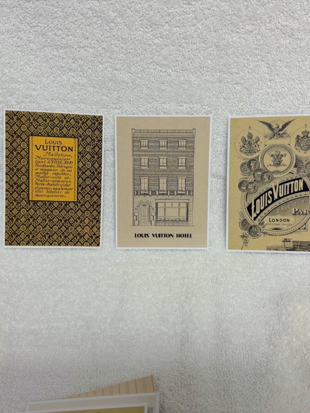 Louis Vuitton Hotel London Postcards - Full Set